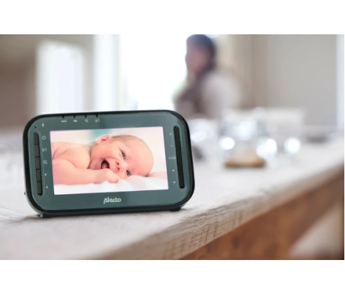 Alecto Baby Videomonitor DVM-200BK Mobilā Video Aukle