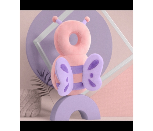 Amortizējošs aizsargspilvens Arilo Bee pink