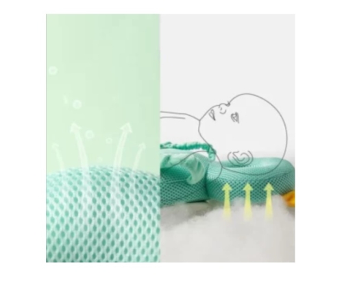 Amortizējošs aizsargspilvens Arilo Bee pink