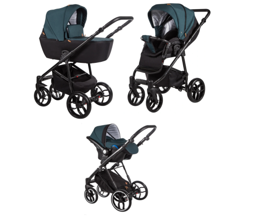 Baby Merc La Noche LNL/LN10/B Детская Коляска 3 в 1