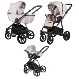 Baby Merc La Noche LNL/LN11/B Детская Коляска 3 в 1 Baby Merc La Noche LNL/LN11/B Детская Коляска 3 в 1
