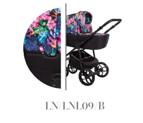 Baby Merc La Noche LNL/LNL09/B Детская Коляска 3 в 1