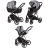 Baby Merc La Rosa LRL/LN04/B Детская Коляска 3 в 1