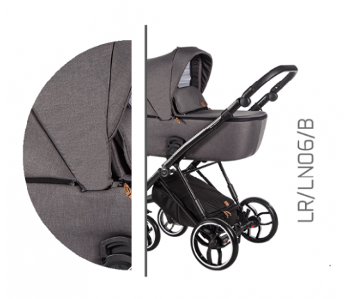 Baby Merc La Rosa LRL/LN06/B Bērnu Ratiņi 2in1