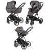 Baby Merc La Rosa LRL/LN06/B Детская Коляска 3 в 1