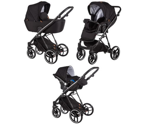 Baby Merc La Rosa LRL/LNL08/B Детская Коляска 3 в 1