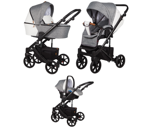 Baby Merc Mango M/M196/B Bērnu Ratiņi 3in1