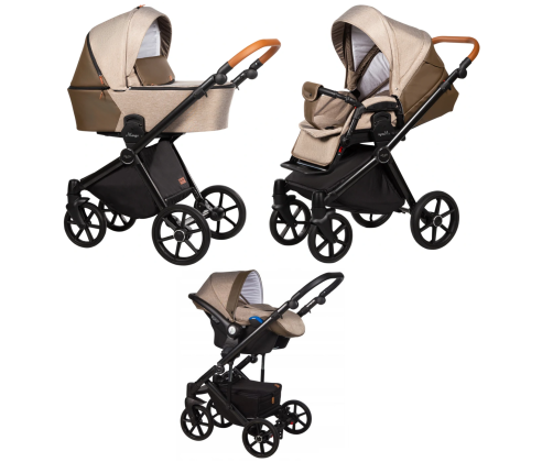 Baby Merc Mango M/MO02/B Bērnu Ratiņi 3in1