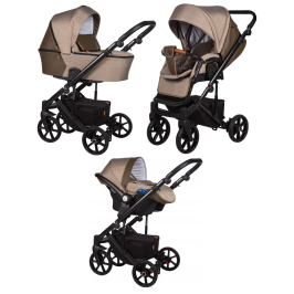Baby Merc Mosca MO/MO02/B Детская Коляска 3 в 1 Baby Merc Mosca MO/MO02/B Детская Коляска 3 в 1