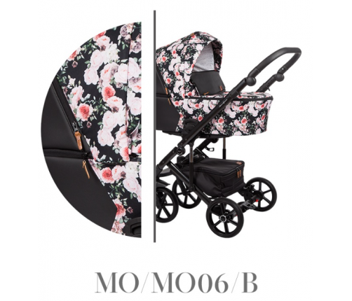 Baby Merc Mosca MO/MO06/B Bērnu Ratiņi 3in1