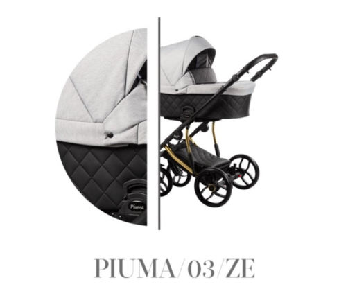 Baby Merc Piuma Limited 03ZE Bērnu Ratiņi 3in1