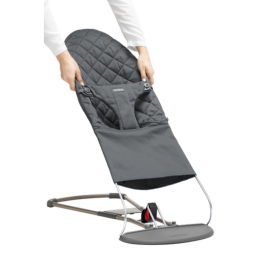 BabyBjorn Anthracite grey Cotton 012021 Чехол для шезлонга