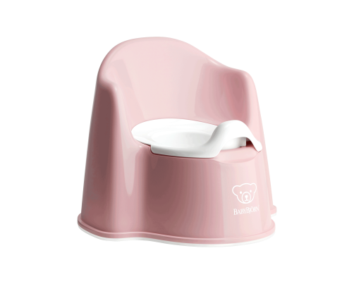 BABYBJORN POTTY CHAIR Детский горшок-стул Powder pink/ white 055264