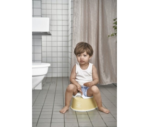 BABYBJORN SMART POTTY Bērnu podiņš Powder yellow/ white 051266