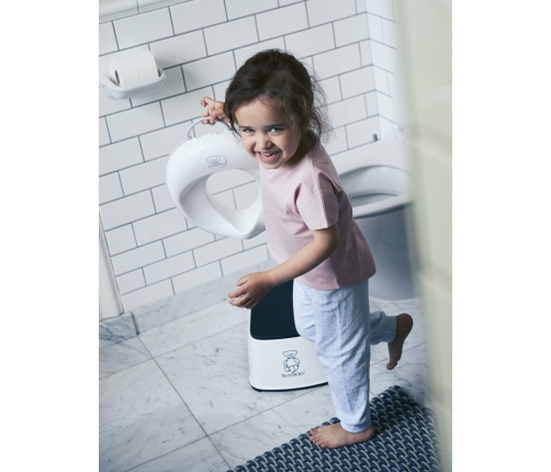 BABYBJORN Toilet Training Seat White/ grey Накладка на унитаз 058025