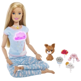 Barbie Breathe with me Playset кукла GNK01