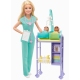 Barbie Career Doll Asst. Baby Doctor Kукла GKH23