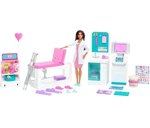 Barbie Career Doll Asst. Fast Cast Clinic Lelle GTN61