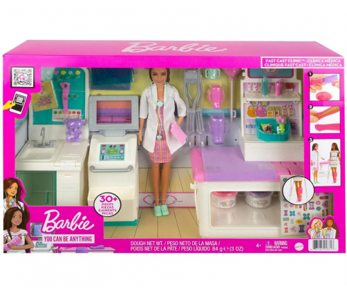 Barbie Career Doll Asst. Fast Cast Clinic Lelle GTN61