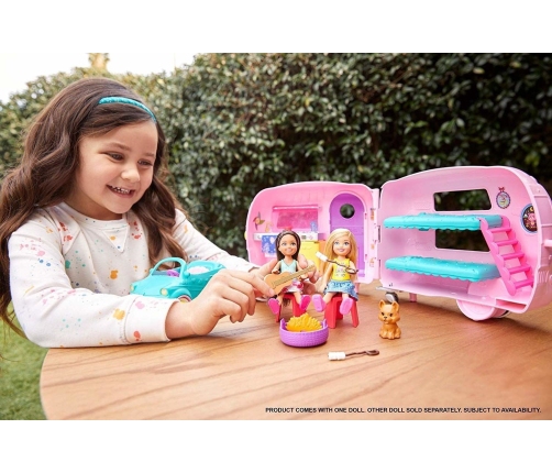 Barbie Club Chelsea Camper piknika furgons FXG90