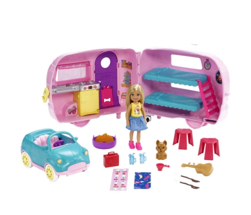 Barbie Club Chelsea Camper piknika furgons FXG90