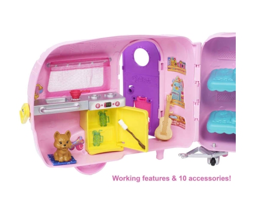 Barbie Club Chelsea Camper piknika furgons FXG90