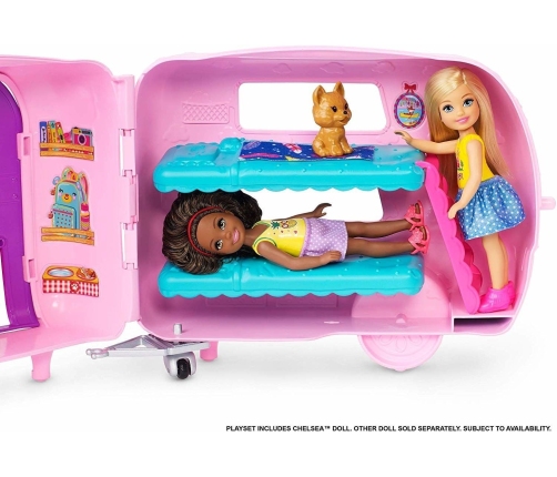 Barbie Club Chelsea Camper piknika furgons FXG90