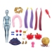 Barbie Color Reveal Hair Feature Playset lelle HBG38-1