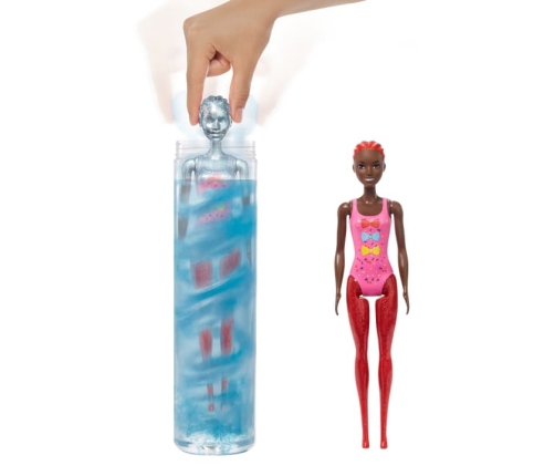 Barbie Color Reveal Hair Feature Playset lelle HBG38-1