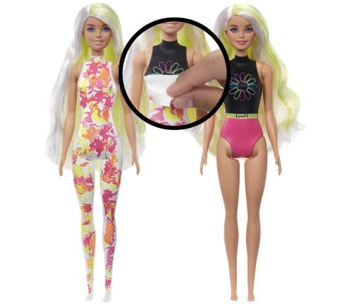 Barbie Color Reveal Neon Tie-Dye + 25 Surprises HCD25 Lelle