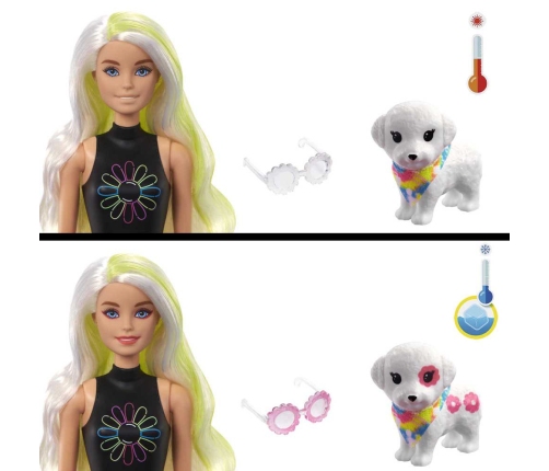 Barbie Color Reveal Neon Tie-Dye + 25 Surprises HCD25 Lelle