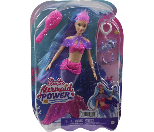 Barbie Content Co-lead Mermaid - Malibu HHG52 Lelle nāriņa