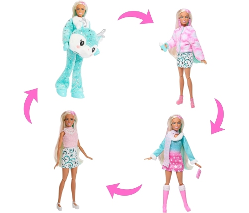 Barbie Cutie Reveal Advent Calendar + 24 Surprises HJX76 + Lelle