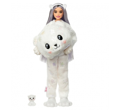 Barbie Cutie Reveal Doll Polar Bear lelle HJL64