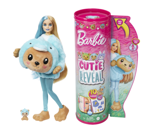 Barbie Cutie Reveal Teddy Dolphin HRK25 Kукла