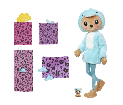 Barbie Cutie Reveal Teddy Dolphin HRK25 Kукла