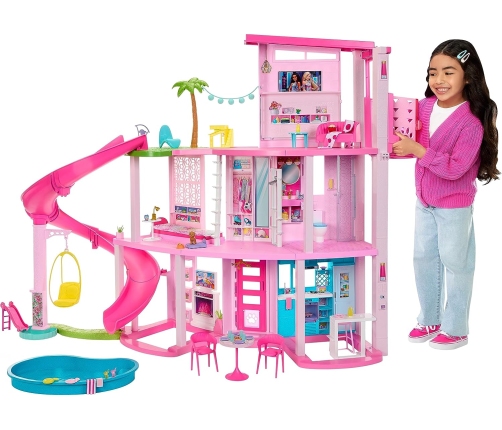 Barbie Dreamhouse 2023 + 75 Accessories HMX10 Дом для куклы