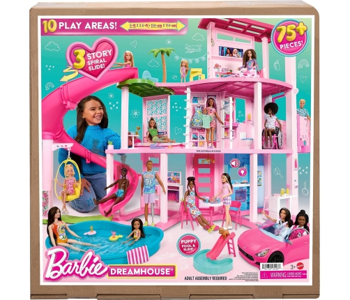 Barbie Dreamhouse 2023 + 75 Accessories HMX10 Дом для куклы