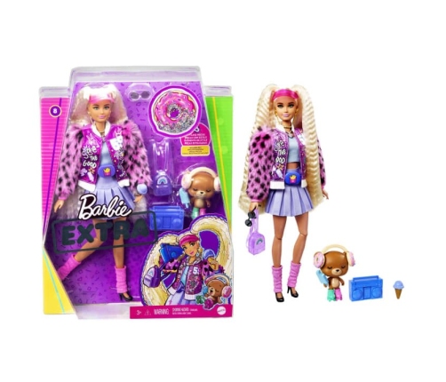 Barbie Extra Doll-Blonde Pigtails lelle GYJ77