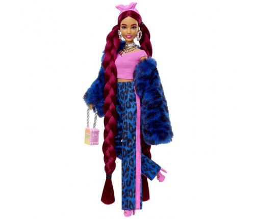 Barbie Extra Doll-Blue Leopard Track Suit кукла HHN09