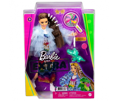 Barbie Extra Doll-Yellow Coat lelle GYJ78