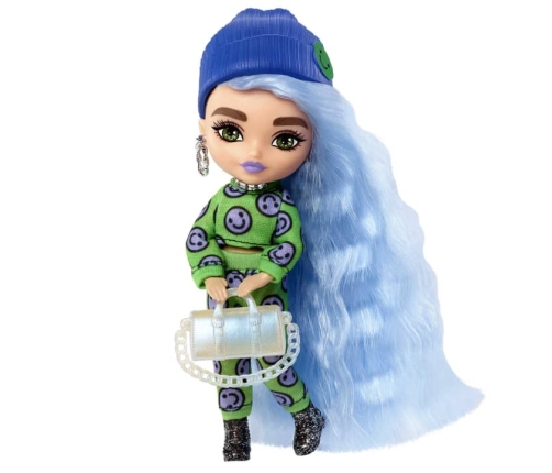Barbie Extra Mini Doll кукла Icy Blue Hair HGP65