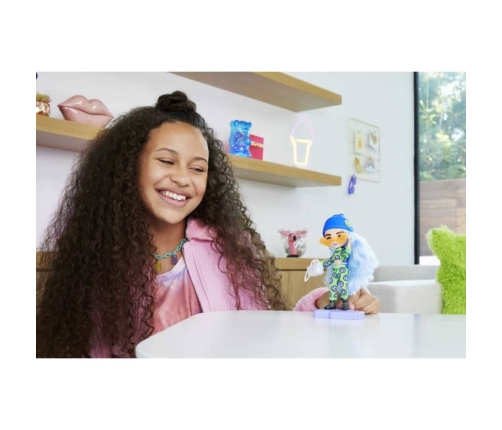 Barbie Extra Mini Doll кукла Icy Blue Hair HGP65