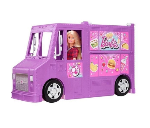 Barbie Food Truck Playset Автобус трансформер для барби Кафе на колесах GMW07