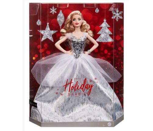 Barbie Holiday Doll - Wavy Blonde Hair lelle GXL18