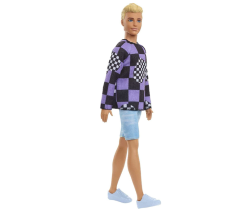 Barbie Ken Fashionistas Doll Asst. Checkered Hearts Kукла HBV25