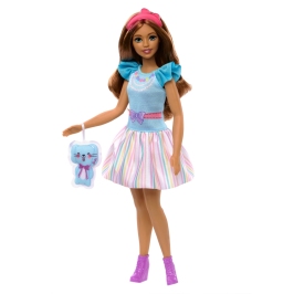 Barbie My First Barbie Brunette with Bunny Lelle HLL21 Barbie My First Barbie Brunette with Bunny Lelle HLL21