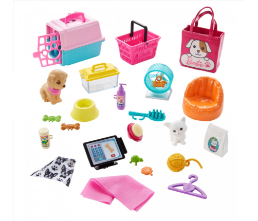 Barbie  Pet Supply Store Playset lelle GRG90