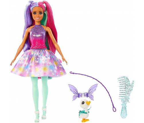 Barbie A Touch Of Magic New Character Rocki Glyph HLC35 Кукла