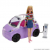 Barbie Vehicle Elektromobilis ar uzlādes staciju HJV36